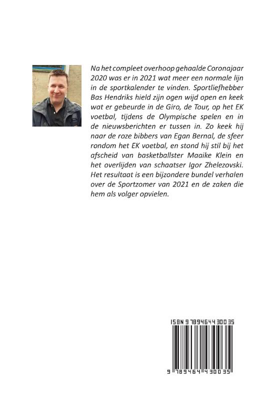 Achterkant van Sportzomer in verwondering