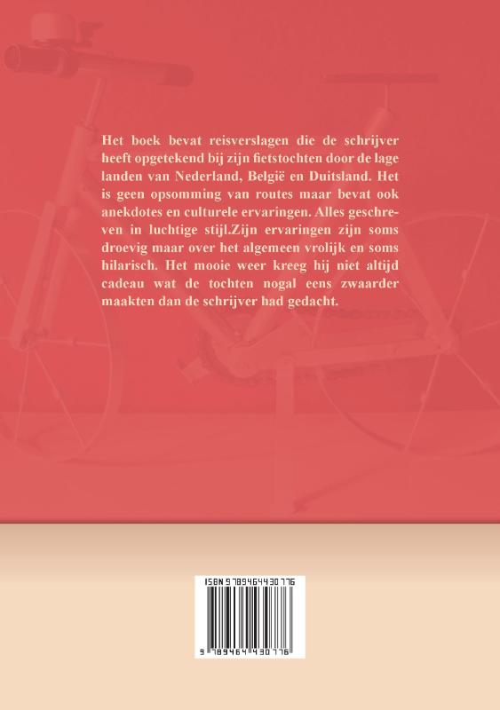 Achterkant van Fietsen door laagland