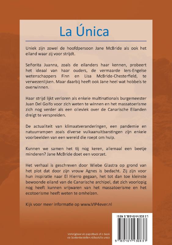 Achterkant van La Única