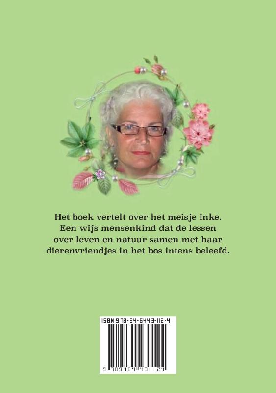 Achterkant van Het meisje uit het bos