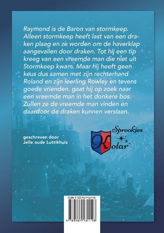 Achterkant van De magische drie