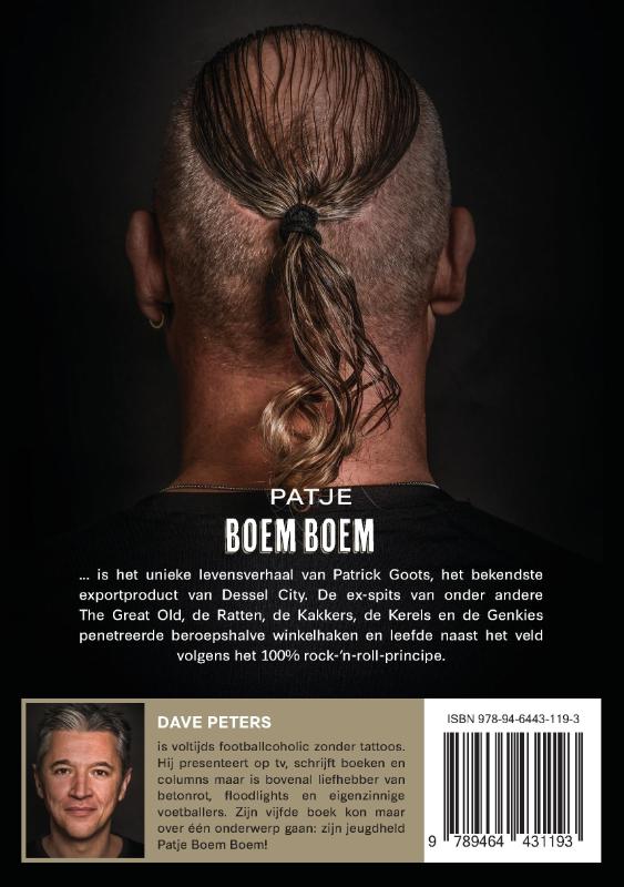 Achterkant van Patje Boem Boem