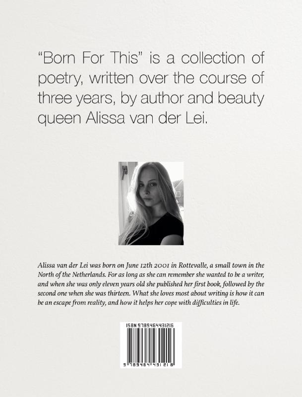 Achterkant van Born For This