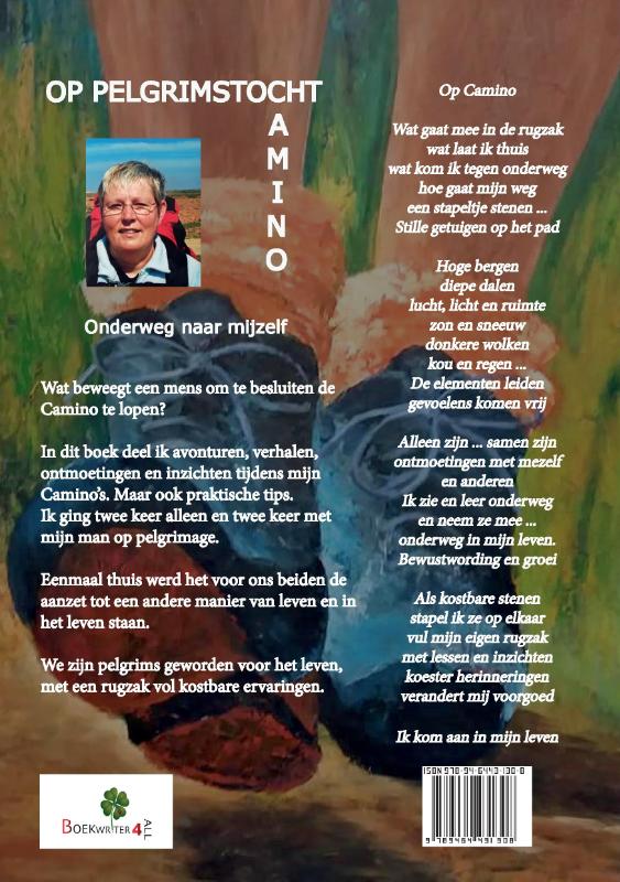 Achterkant van Op pelgrimstocht
