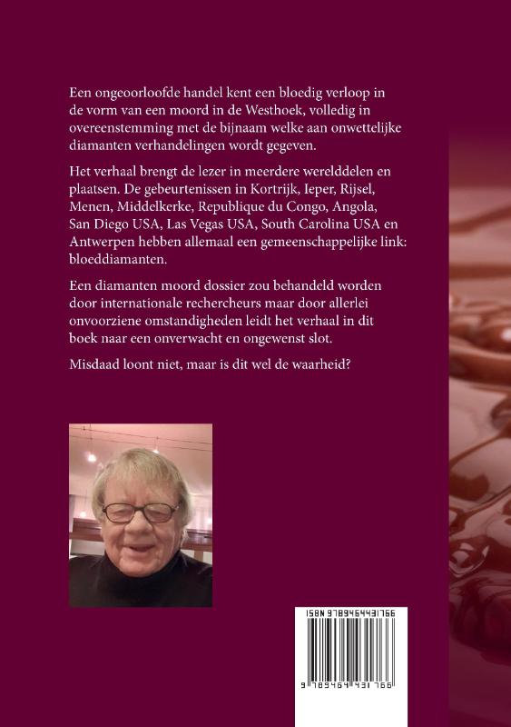 Achterkant van Ganache, een diamantenmoord dossier
