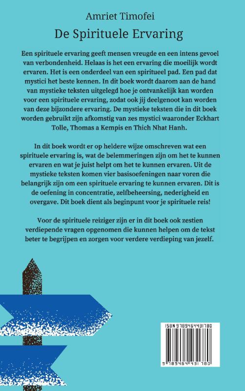 Achterkant van De Spirituele Ervaring