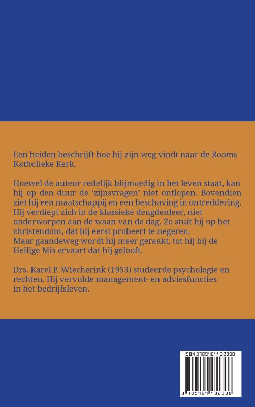 Achterkant van Van goddeloos tot Rooms