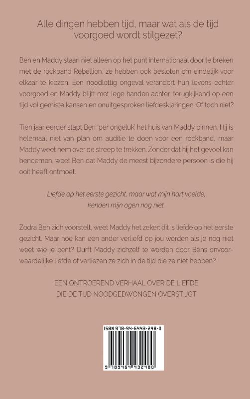 Achterkant van Liefde zonder tijd