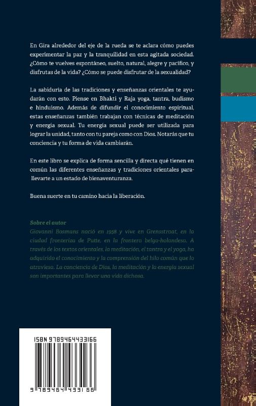 Achterkant van Gira alrederor del eje de la rueda