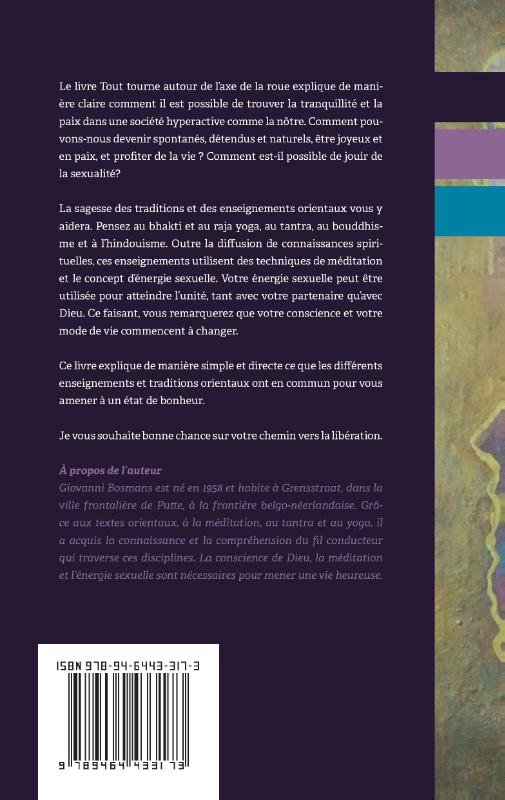 Achterkant van Tout tourne autour de l'axe de la roue