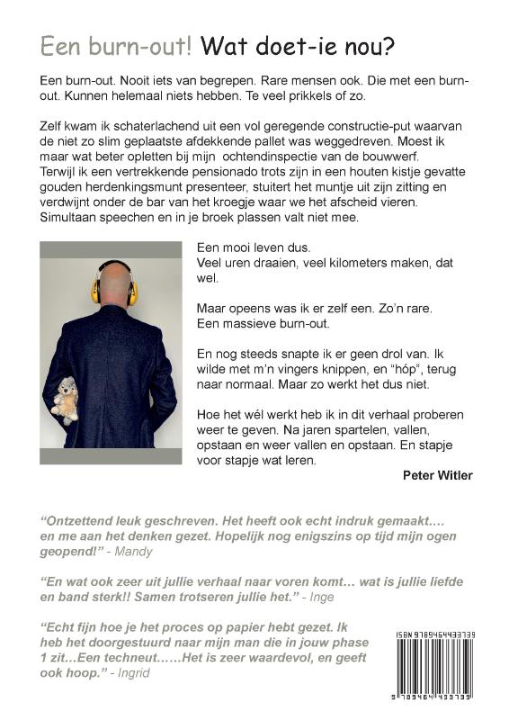 Achterkant van Een burn-out! Wat doet ie nou?