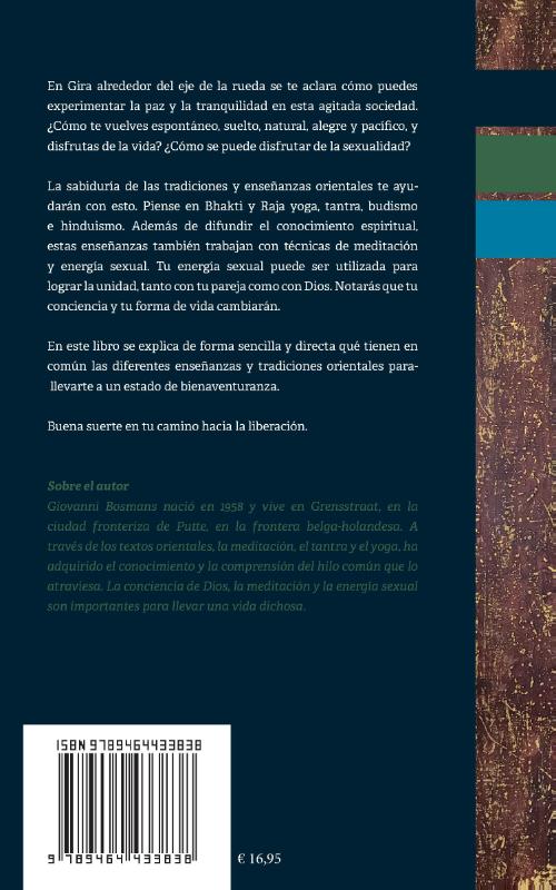 Achterkant van Gira alrederor del eje de la rueda