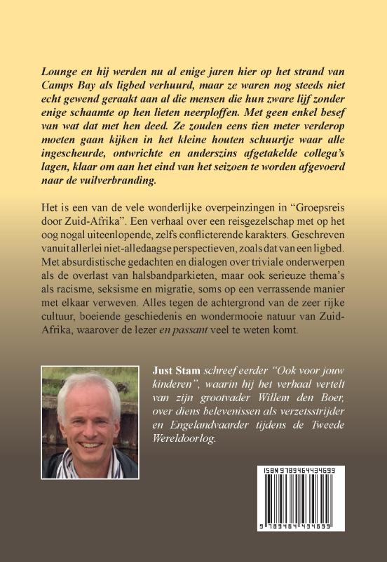 Achterkant van Groepsreis door Zuid-Afrika