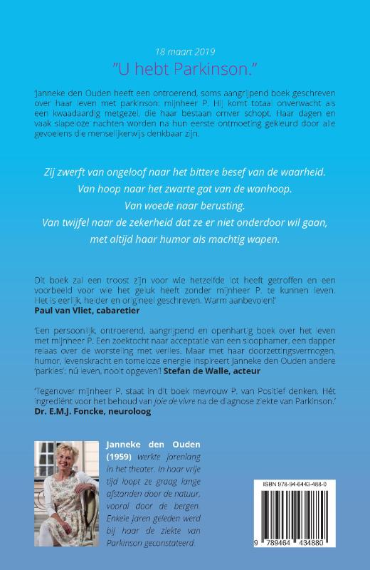 Achterkant van Dagboek van een triller