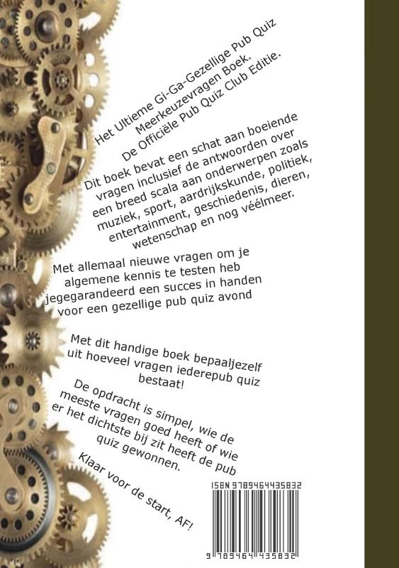 Achterkant van Het Ultieme Gi-Ga-Gezellige Pubquiz meerkeuzevragen boek