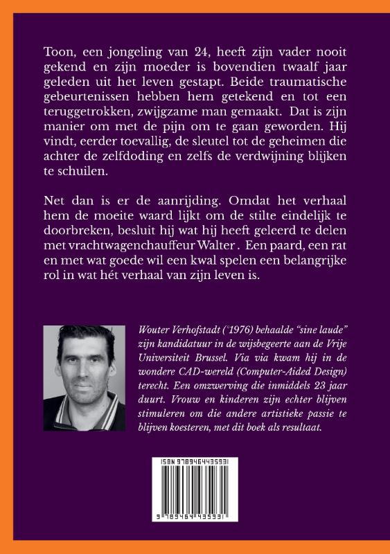 Achterkant van Hét verhaal van zijn leven