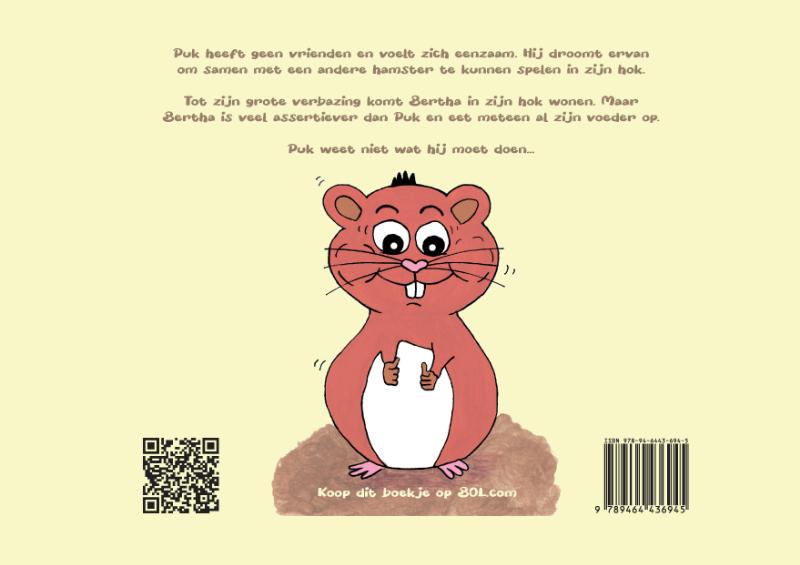 Achterkant van Een stoere hamster
