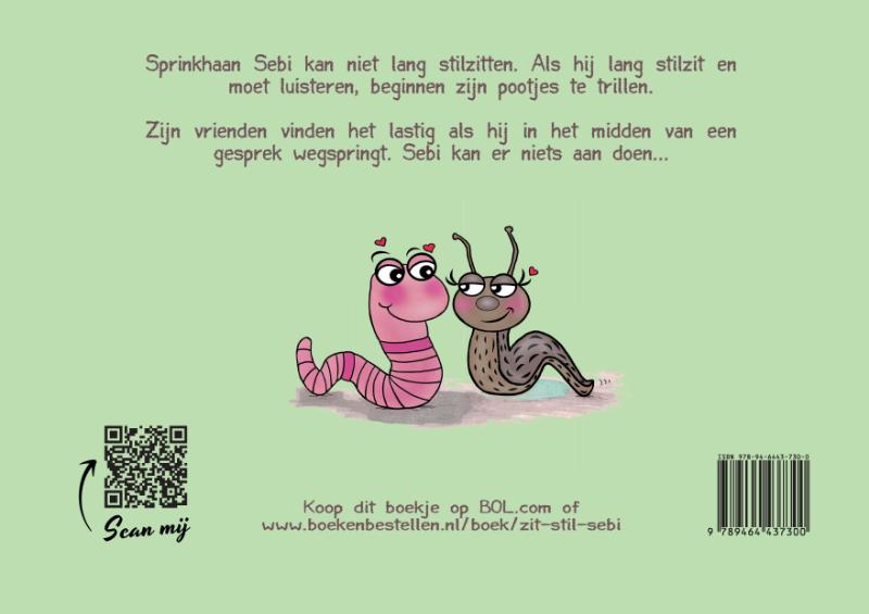 Achterkant van Een (voor)leesboek over ADHD