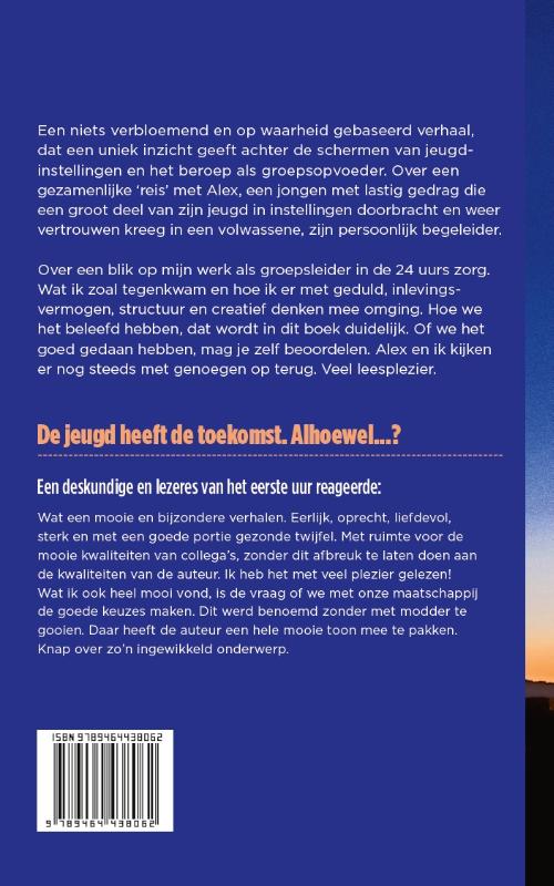 Achterkant van Het dagboek van een groepsleider in de jeugdzorg