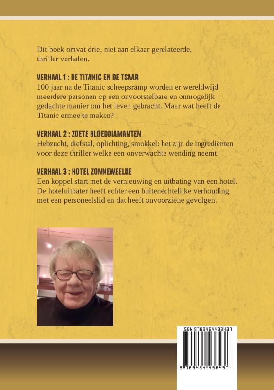 Achterkant van Triple Thriller
