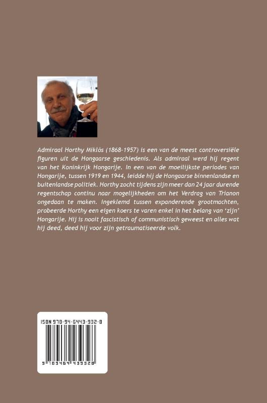 Achterkant van HORTHY MIKLÓS