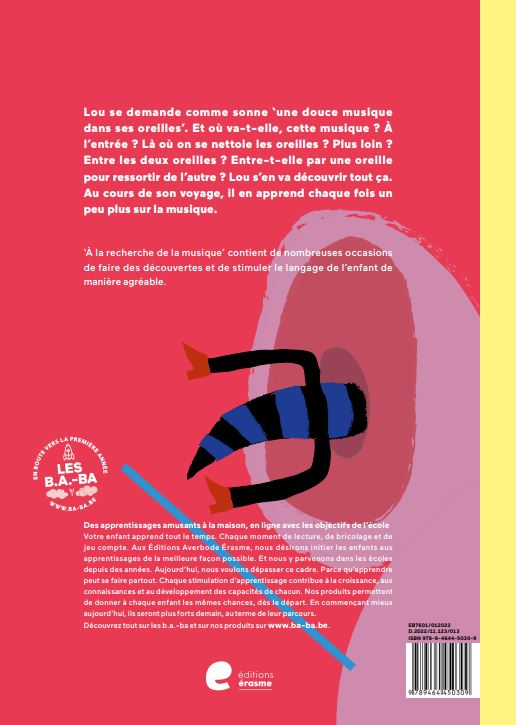 Achterkant van À la recherche de la musique