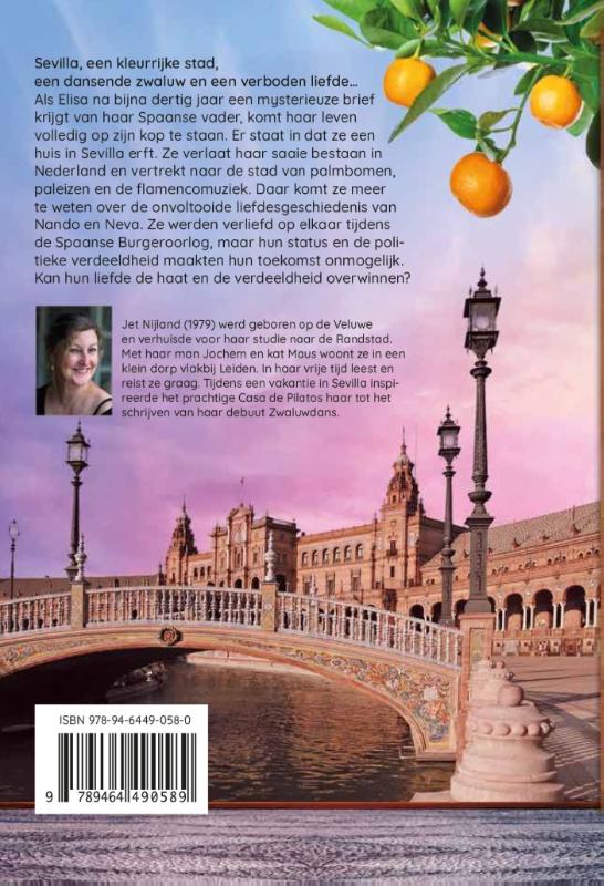 Achterkant van Zwaluwdans