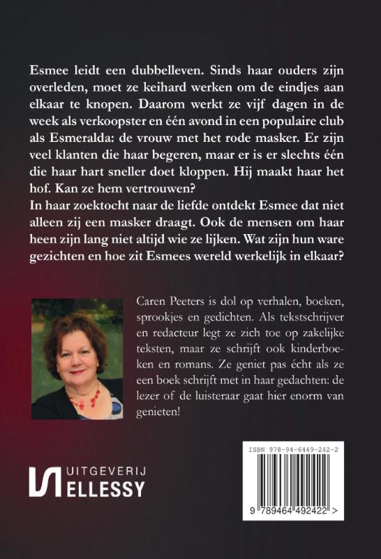 Achterkant van Het fluwelen masker