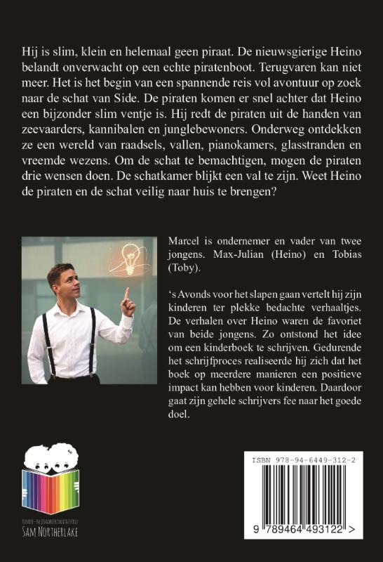 Achterkant van Heino de piraat