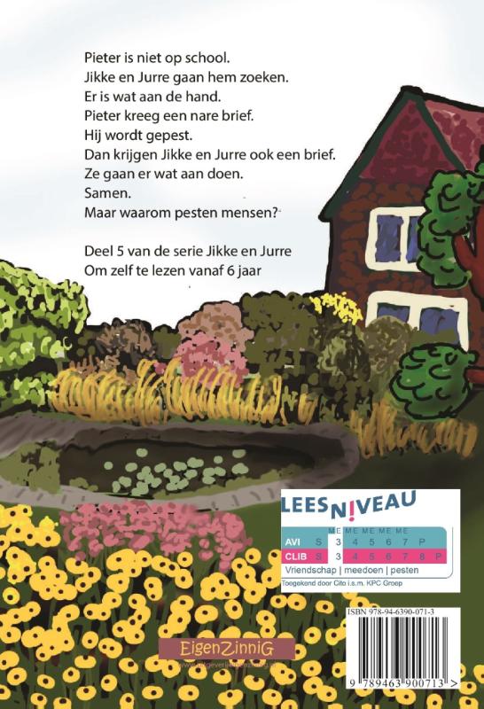 Achterkant van Jikke en Jurre vinden pesten dom