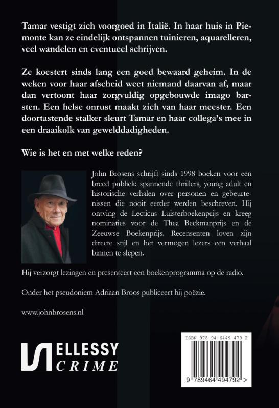 Achterkant van Stalker zonder gezicht