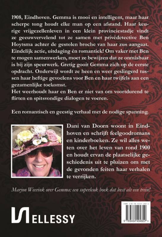 Achterkant van Gemma Latour