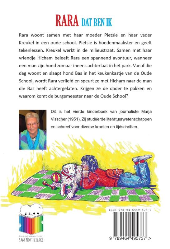 Achterkant van Rara dat ben ik