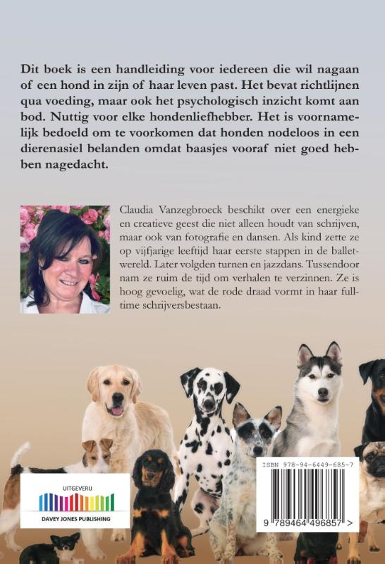 Achterkant van Ik wil een hond