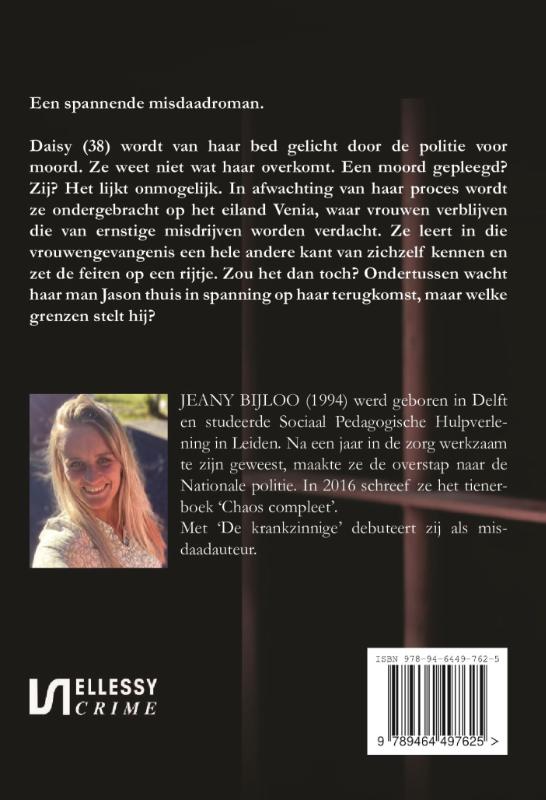 Achterkant van De krankzinnige