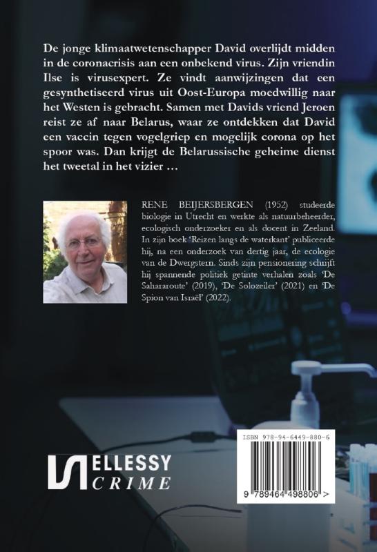 Achterkant van Een dodelijk virus