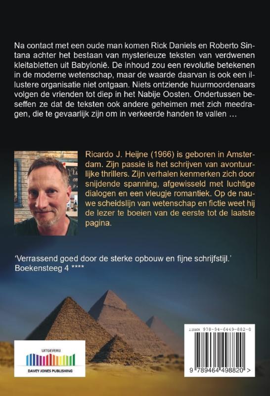 Achterkant van Het Babyloniëscript