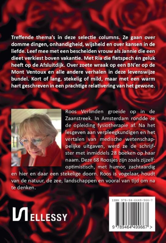 Achterkant van 68 roosjes