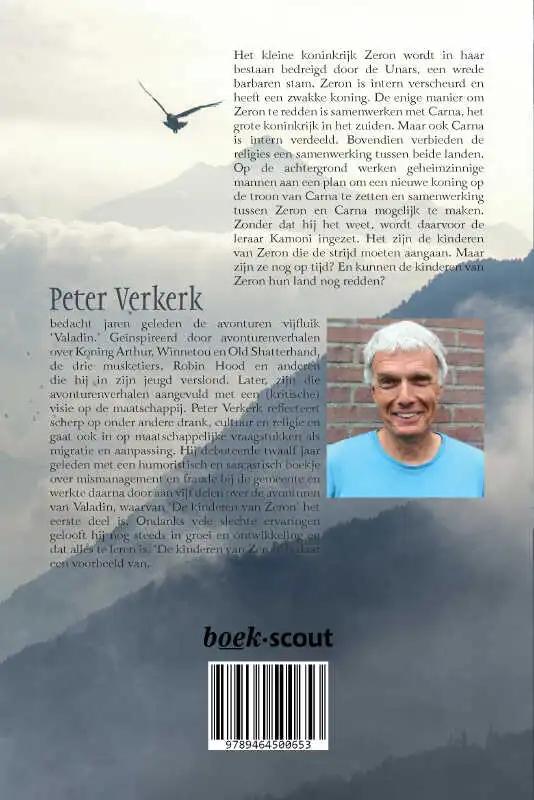 Achterkant van De kinderen van Zeron