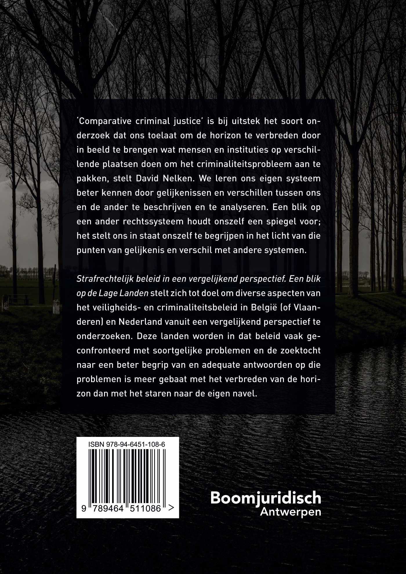 Achterkant van Strafrechtelijk beleid in een vergelijkend perspectie