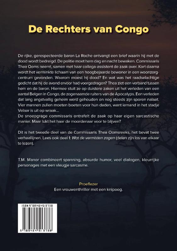Achterkant van De Rechters van Congo