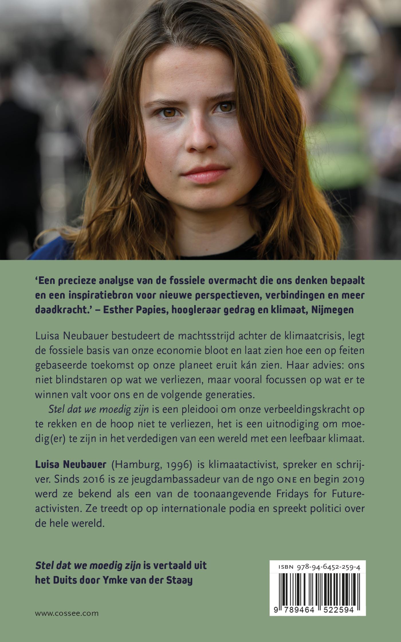 Achterkant van Stel dat we moedig zijn