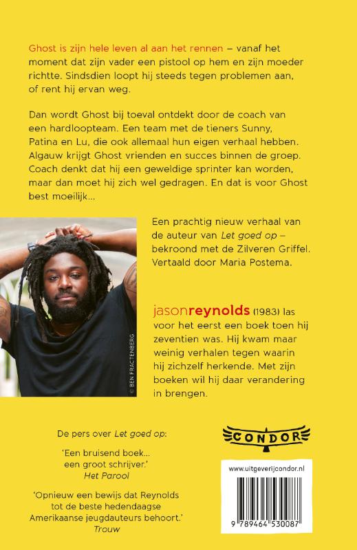 Achterkant van Ghost
