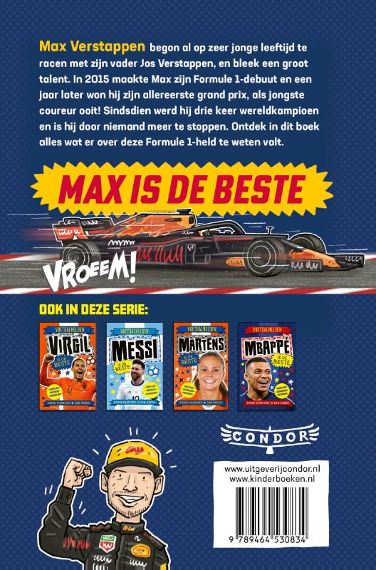 Achterkant van Max is de beste