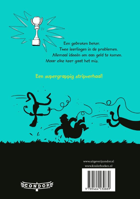 Achterkant van Megadomme actie