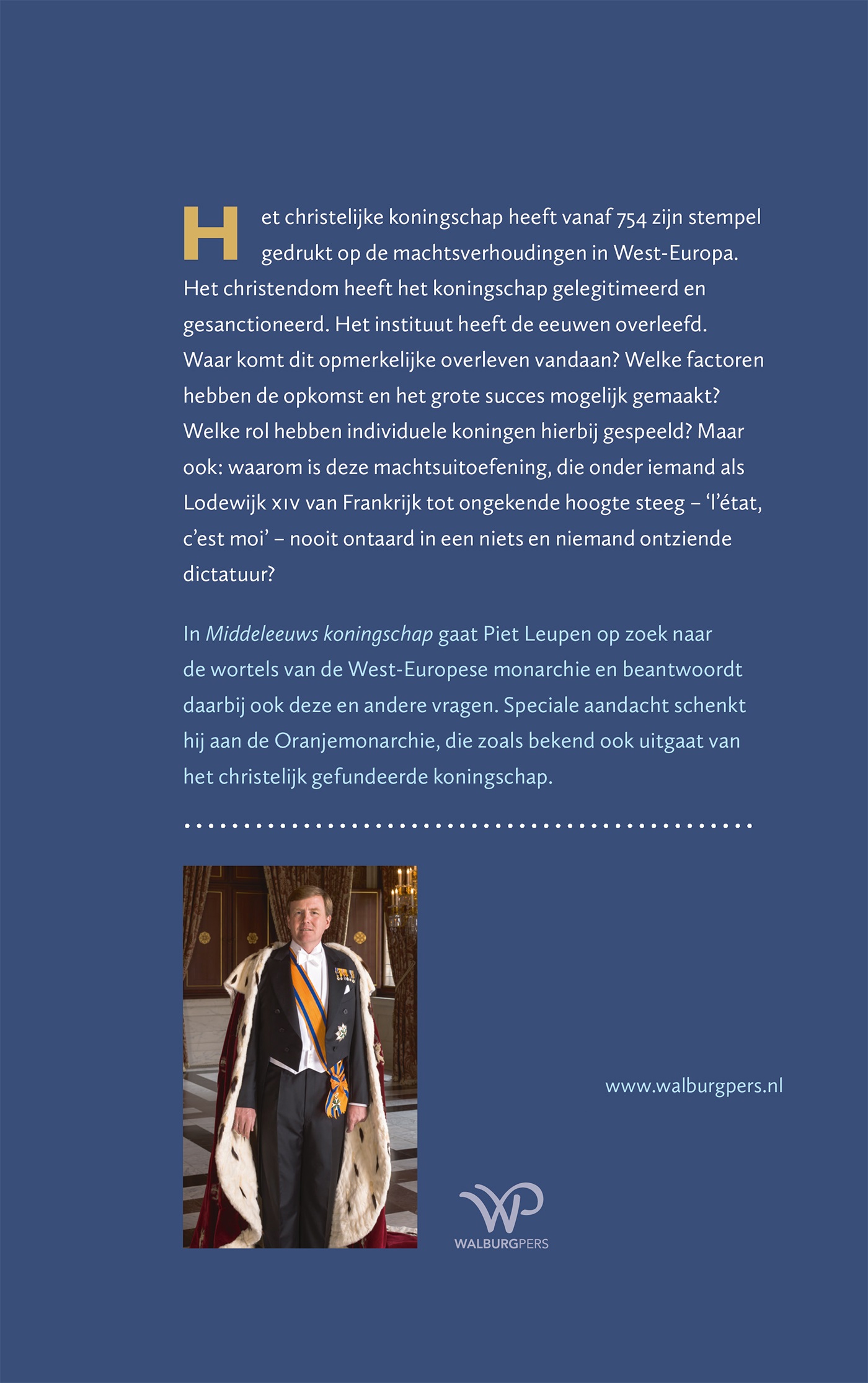 Achterkant van Middeleeuws koningschap