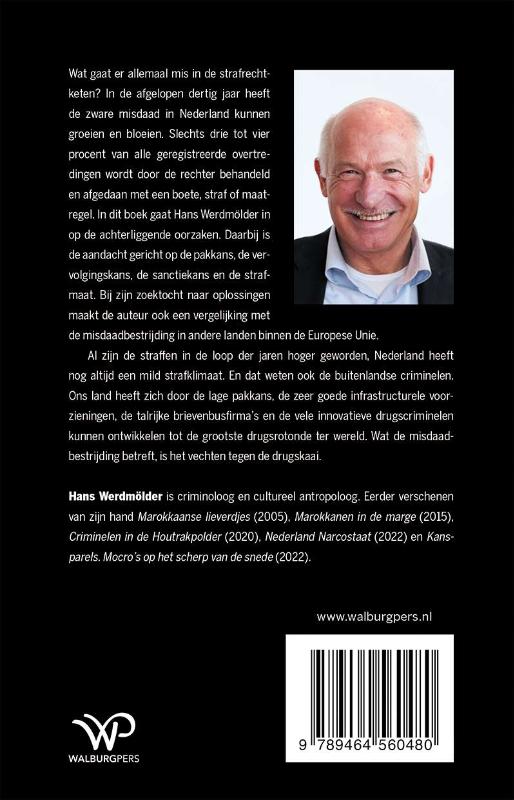 Achterkant van De ongelijke strijd tegen de zware misdaad