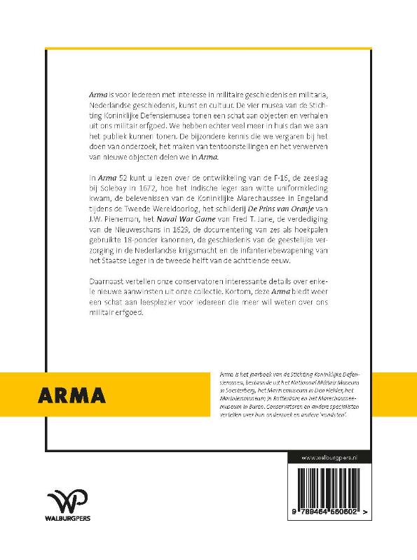 Achterkant van Arma