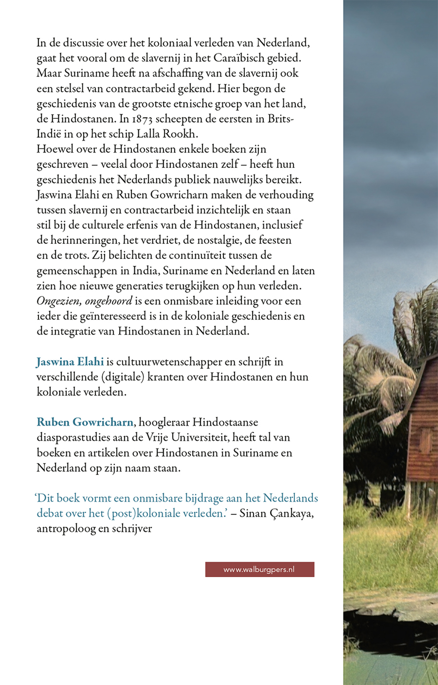 Achterkant van Ongezien, ongehoord
