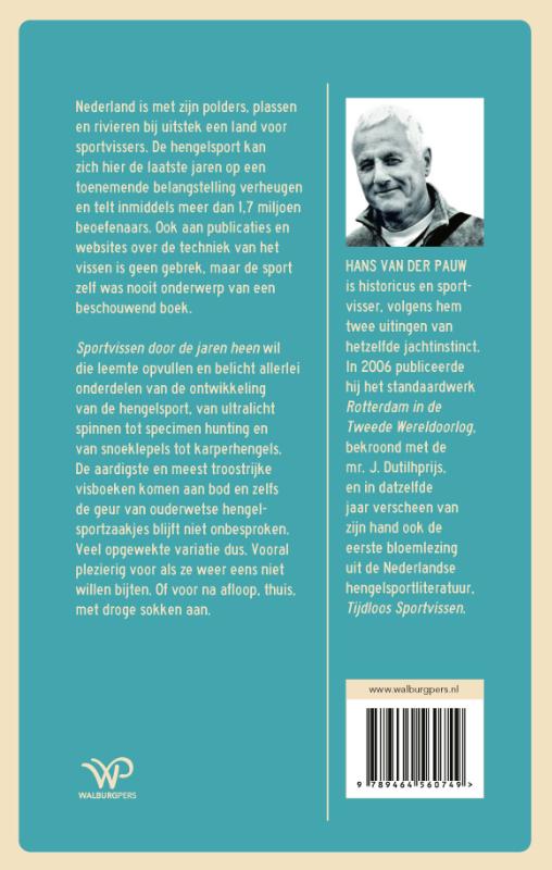 Achterkant van Sportvissen door de jaren heen